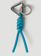 Triangle Keyring in Blue