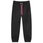 Lanvin Men's Tubular Curb Sweat Pants in Black