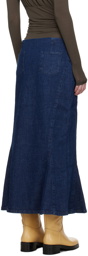 Paloma Wool Indigo Emanuel Denim Maxi Skirt