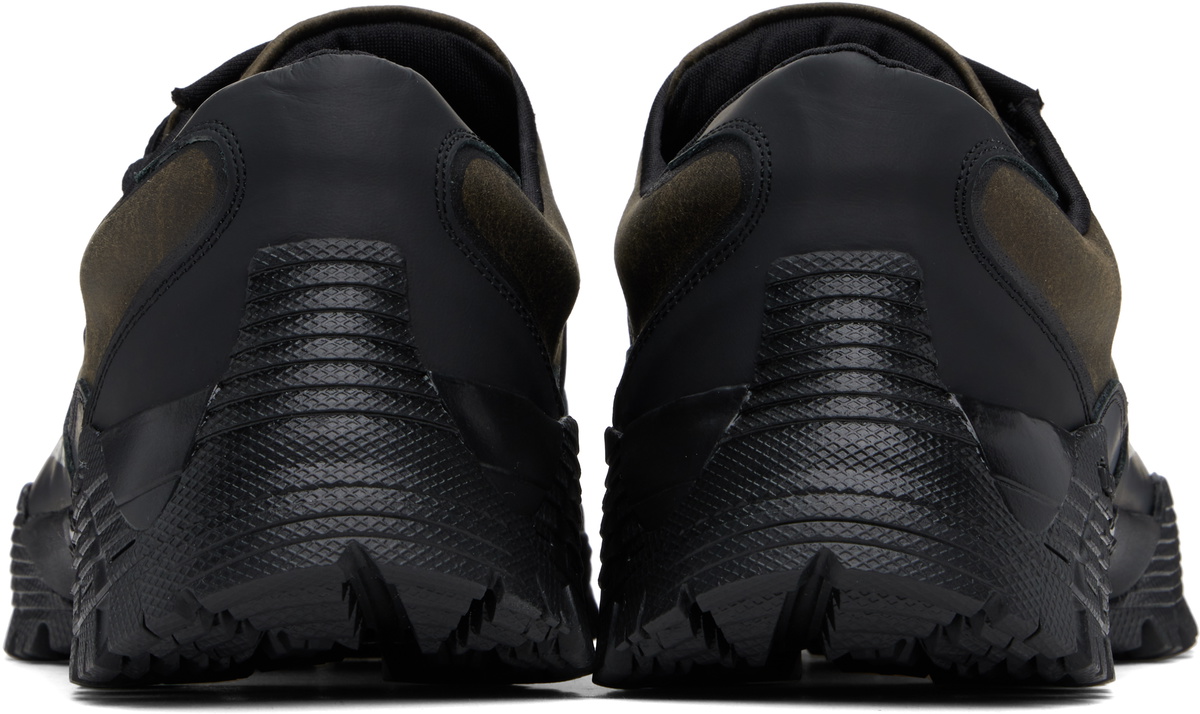 Andersson Bell Black & Brown Trainer Diagonale Sneakers Andersson Bell Black & Brown Trainer Diagonale Sneakers