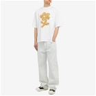 Marni Men's Flower Word Puzzle T-Shirt in Lily White