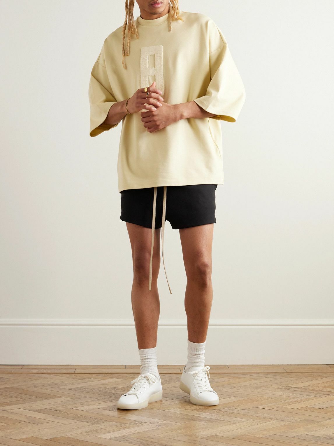 Fear of God - Logo-Appliquéd Virgin Wool-Gabardine