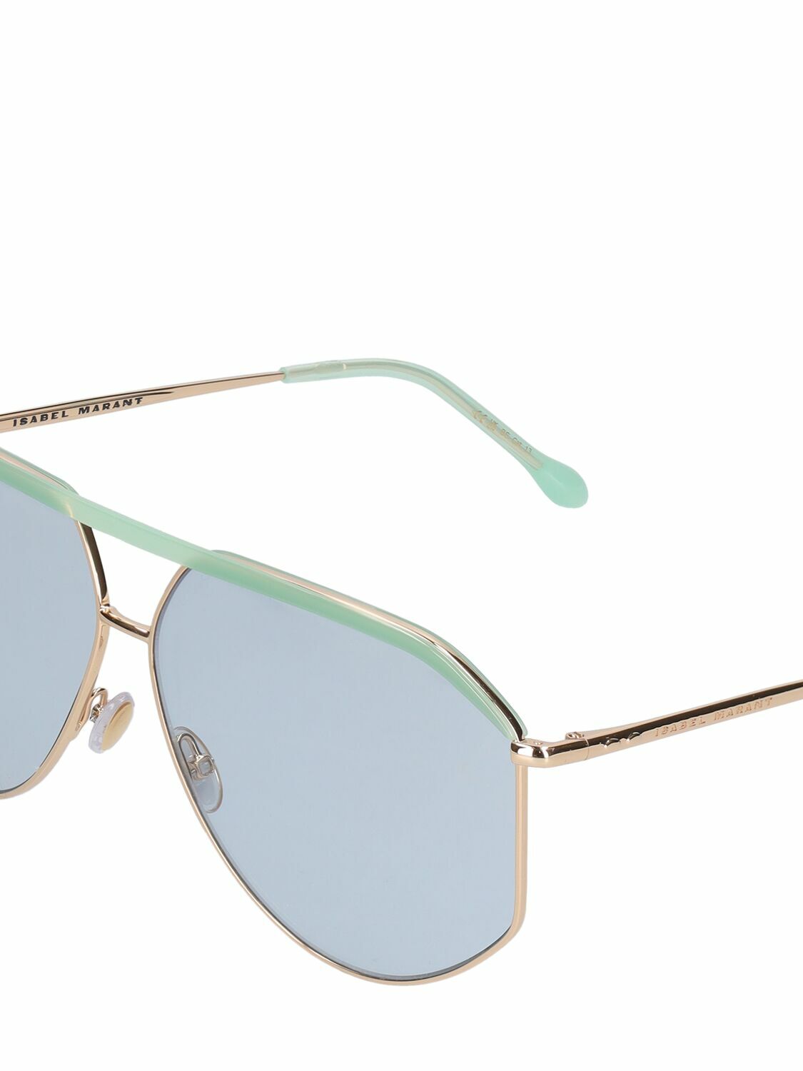 ISABEL MARANT - The Wild Metal Aviator Sunglasses