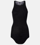 Rick Owens Ribbed-knit cotton tank top