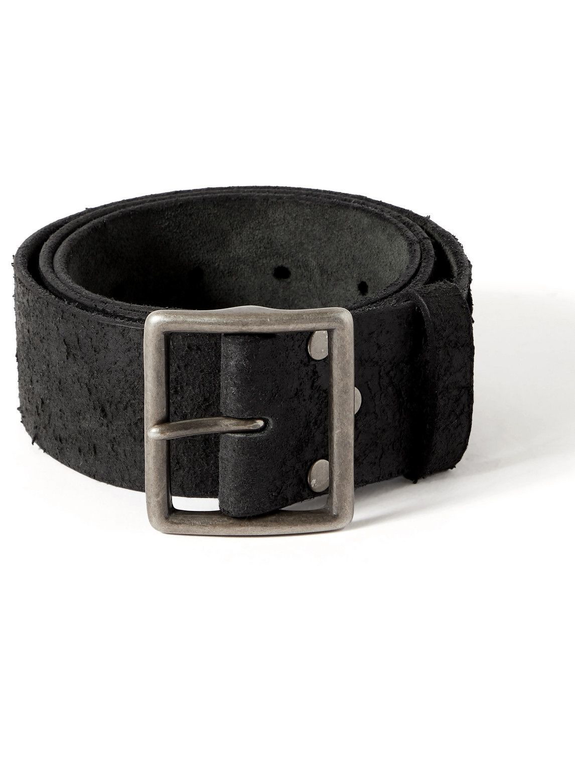 Classic Belt - Black Distressed