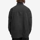 Comme des Garçons Homme Men's Paneled Zip Track Jacket in Black