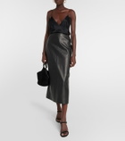 Khaite Grisella silk camisole top