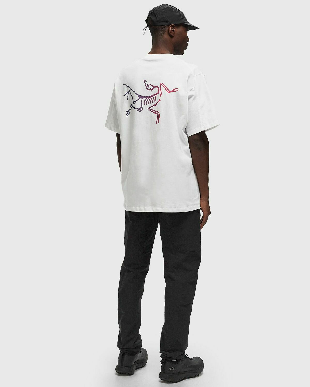 【新品】ARC'TERYX Kragg Cotton Logo SS 白 Arc´teryx Kragg Cotton Logo SS M White Mens Shortsleefe Arc'teryx