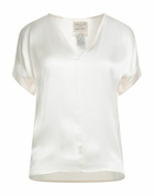 Alessia Santi Womens Top in Ivory