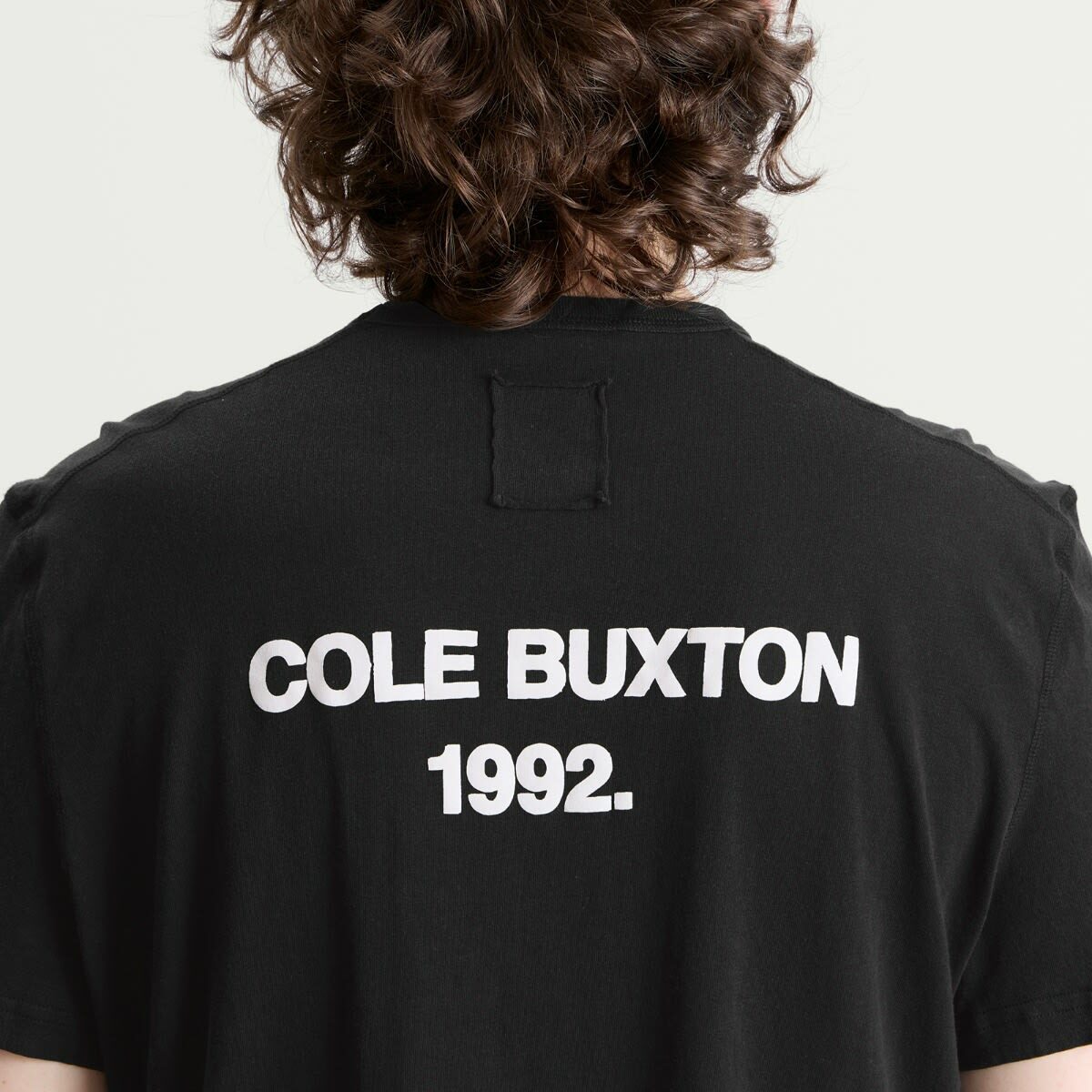 Cole Buxton Men's CB 1992 Backstage T-Shirt in Vintage Black