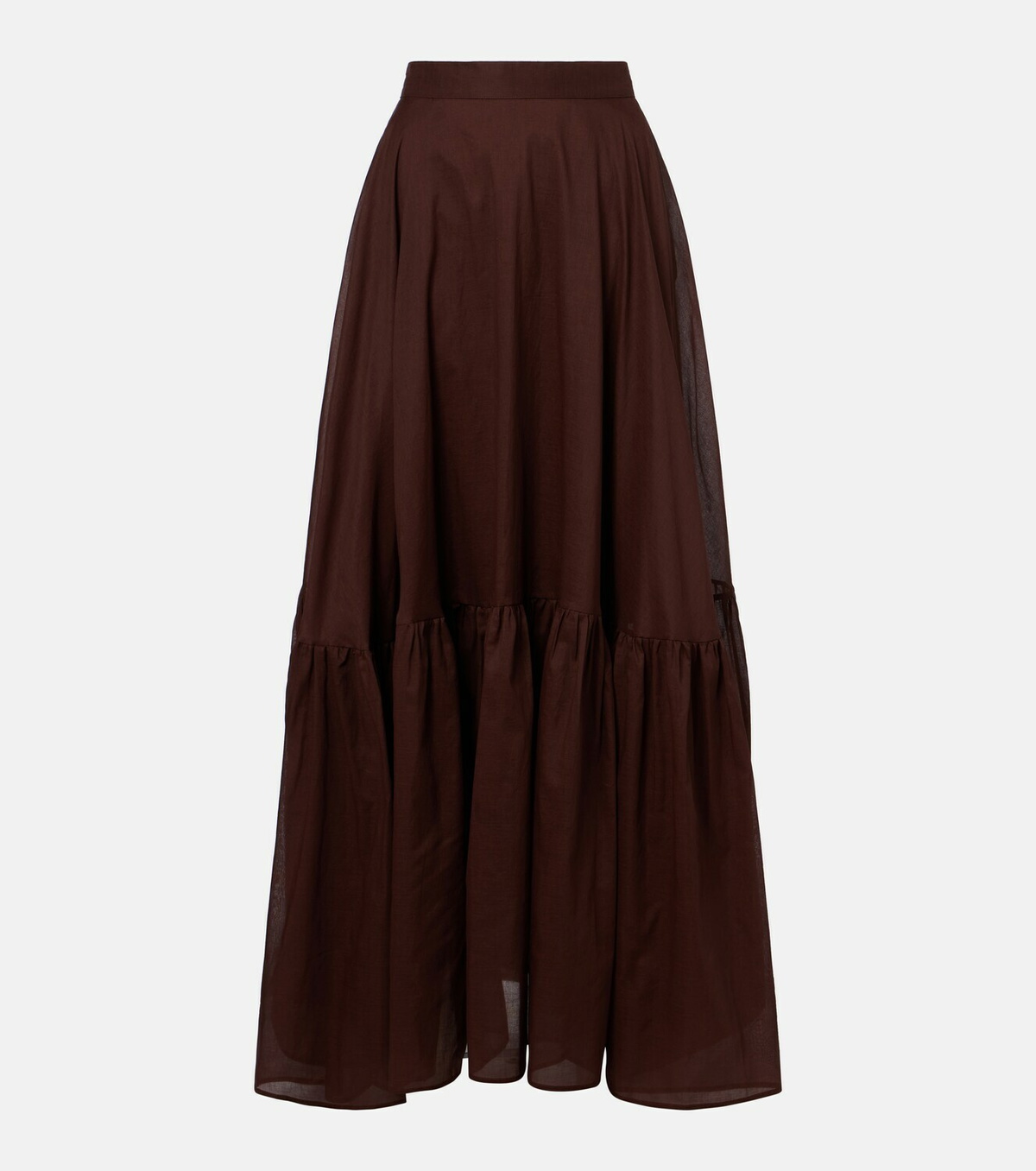 Plan C Cotton organza maxi skirt