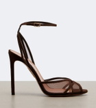 Aquazzura Shear suede sandals