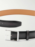 Berluti - 3.5cm Venezia Leather Belt - Black