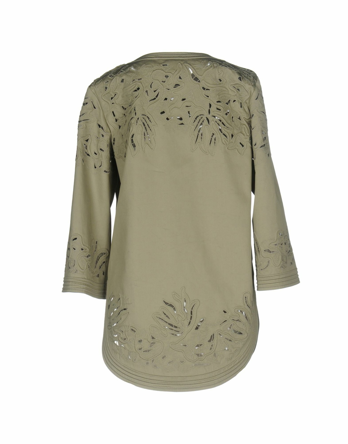 Ermanno Scervino Womens Jacket Military in Green