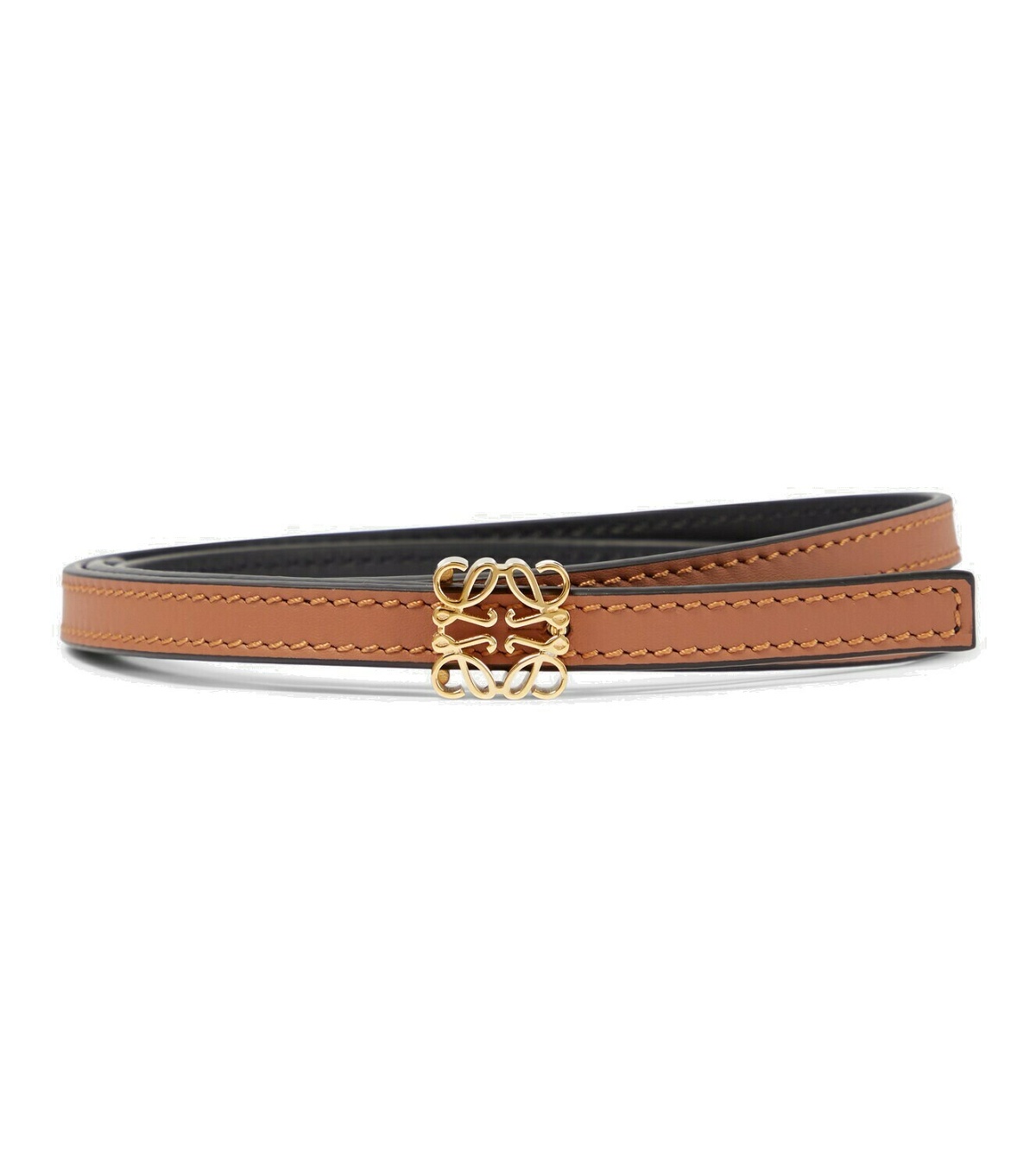 Loewe Anagram reversible leather belt Loewe