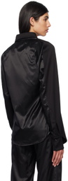 Bianca Saunders Black Row Back Shirt