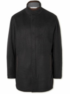 Peter Millar - Crown Wool-Fleece Coat - Black
