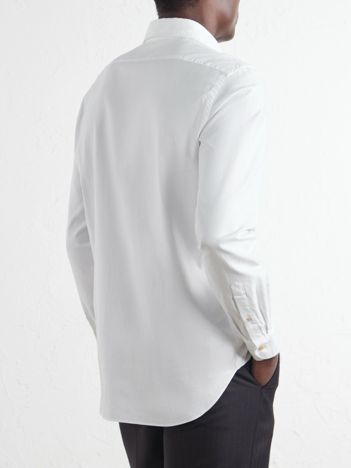 Boglioli - Cotton Oxford Shirt - White