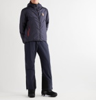 Moncler Grenoble - Padded Stretch-Shell Ski Salopettes - Blue