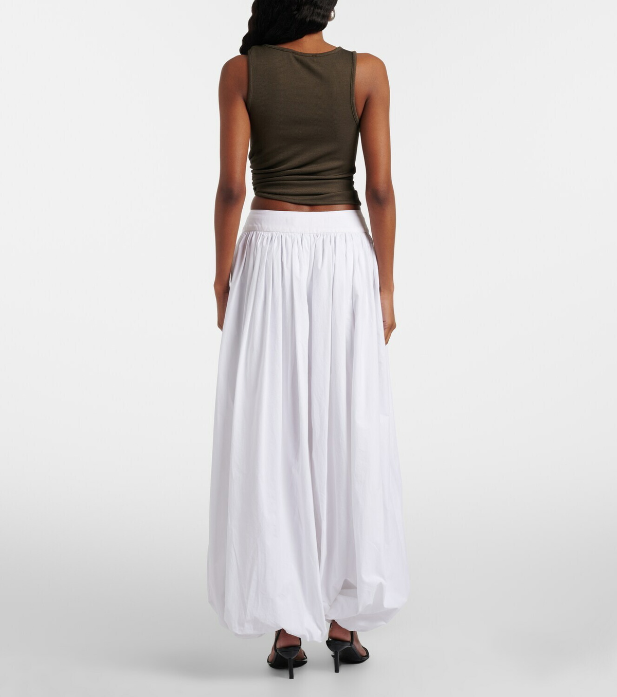 Christopher Esber Cotton poplin balloon pants
