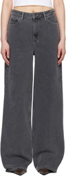 Ksubi Gray Baggy Jeans
