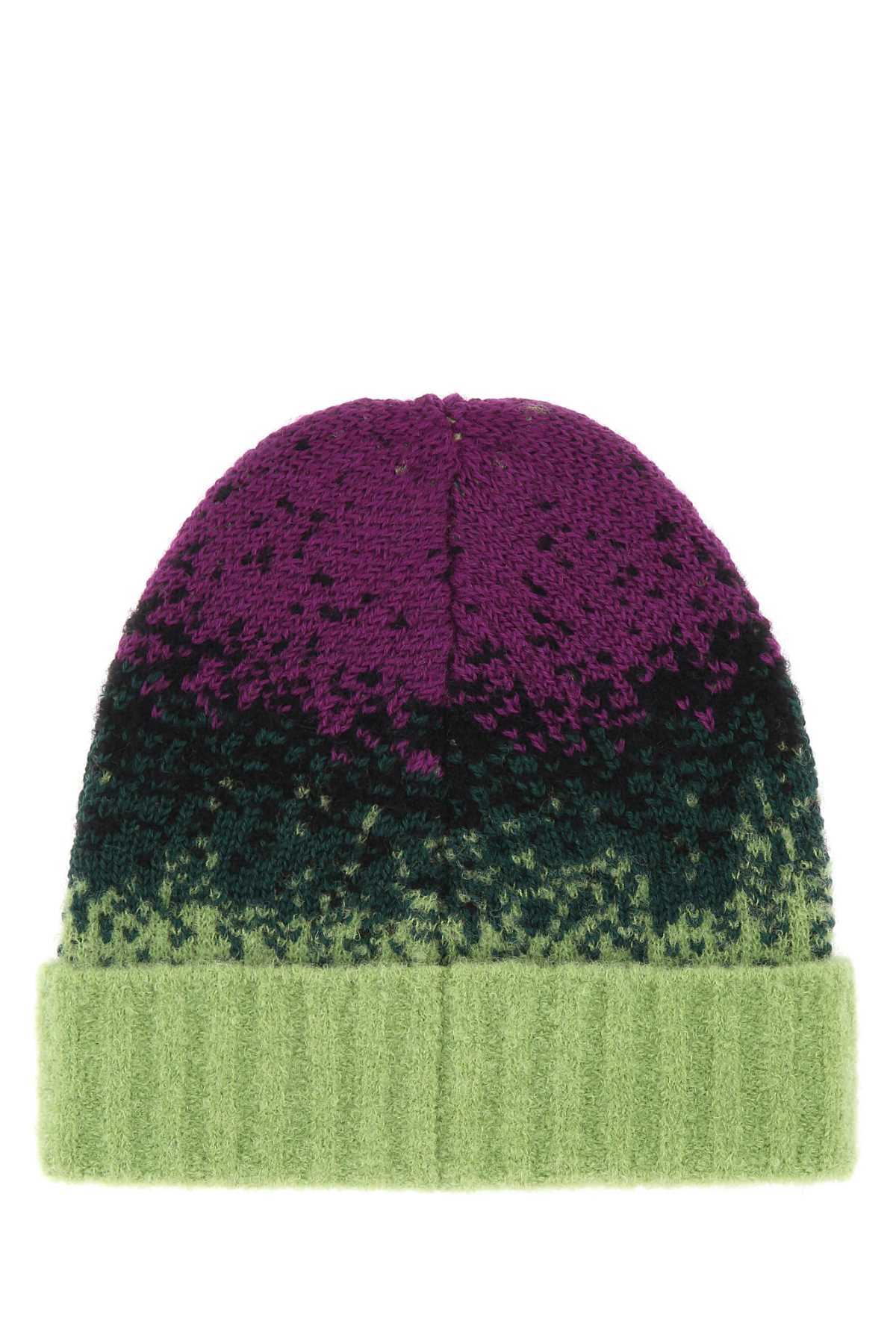 Y/Project Multicolor Stretch Wool Blend Beanie Hat