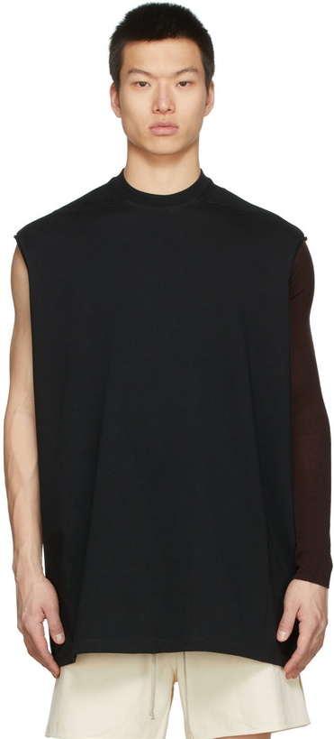 Photo: Rick Owens Black Tarp Tank Top