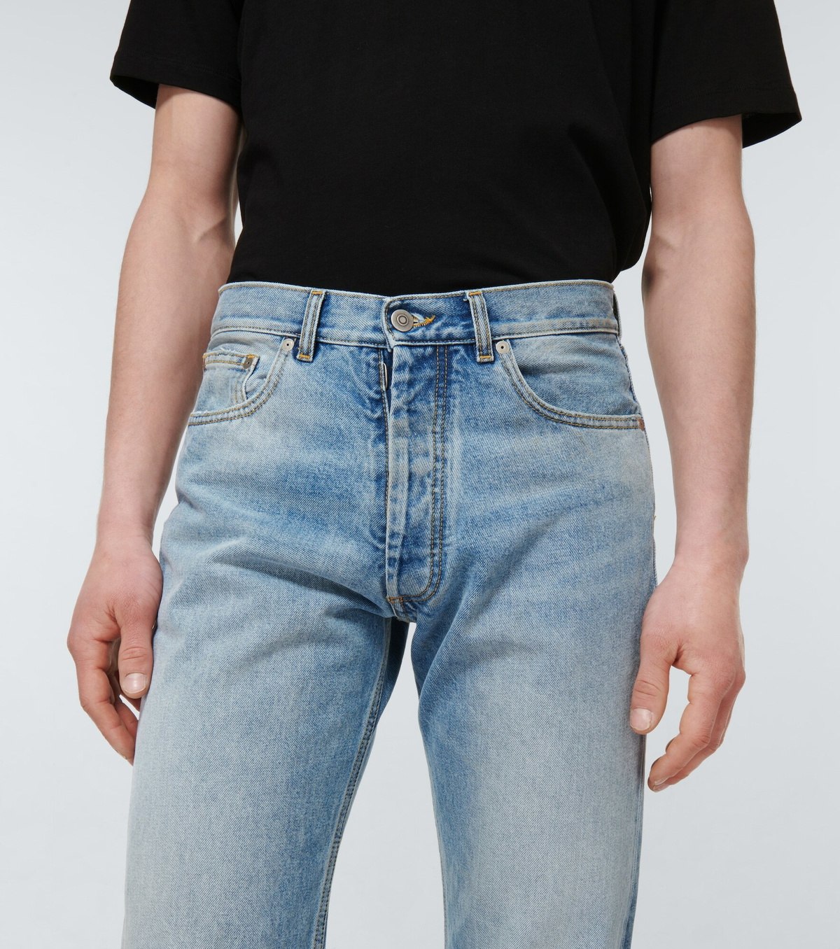 Maison Margiela - Mid-rise straight jeans Maison Margiela