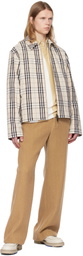 Burberry Beige Raft Boat Shoes