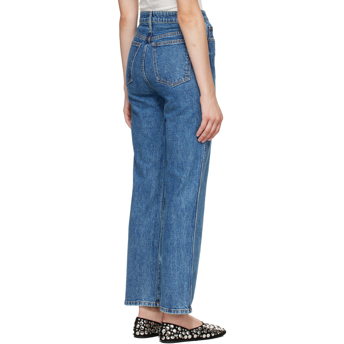 KHAITE Blue Abigail Jeans