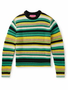 The Elder Statesman - Marina Striped Cashmere Sweater - Multi