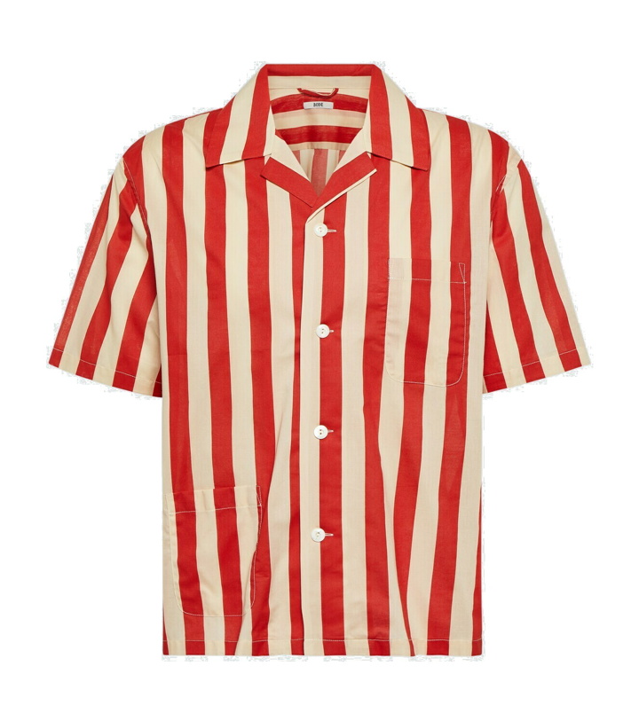 Photo: Bode Valance striped cotton shirt