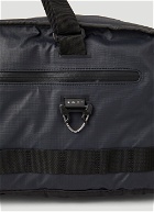 Logo Print Weekend Bag in Black