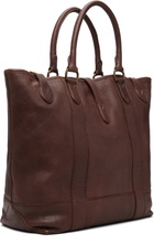 Polo Ralph Lauren Brown Heritage Leather Tote