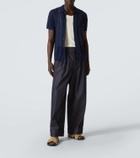 King & Tuckfield Knitted wool shirt