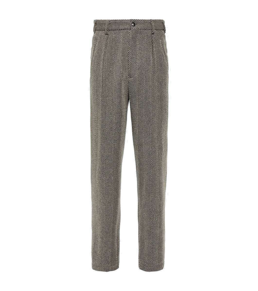 パンツ Giorgio Armani Tailored Trousers In Soft Viscose Blend nm_4719364_100189_m