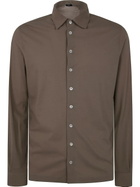 Herno Man Shirt in Beige