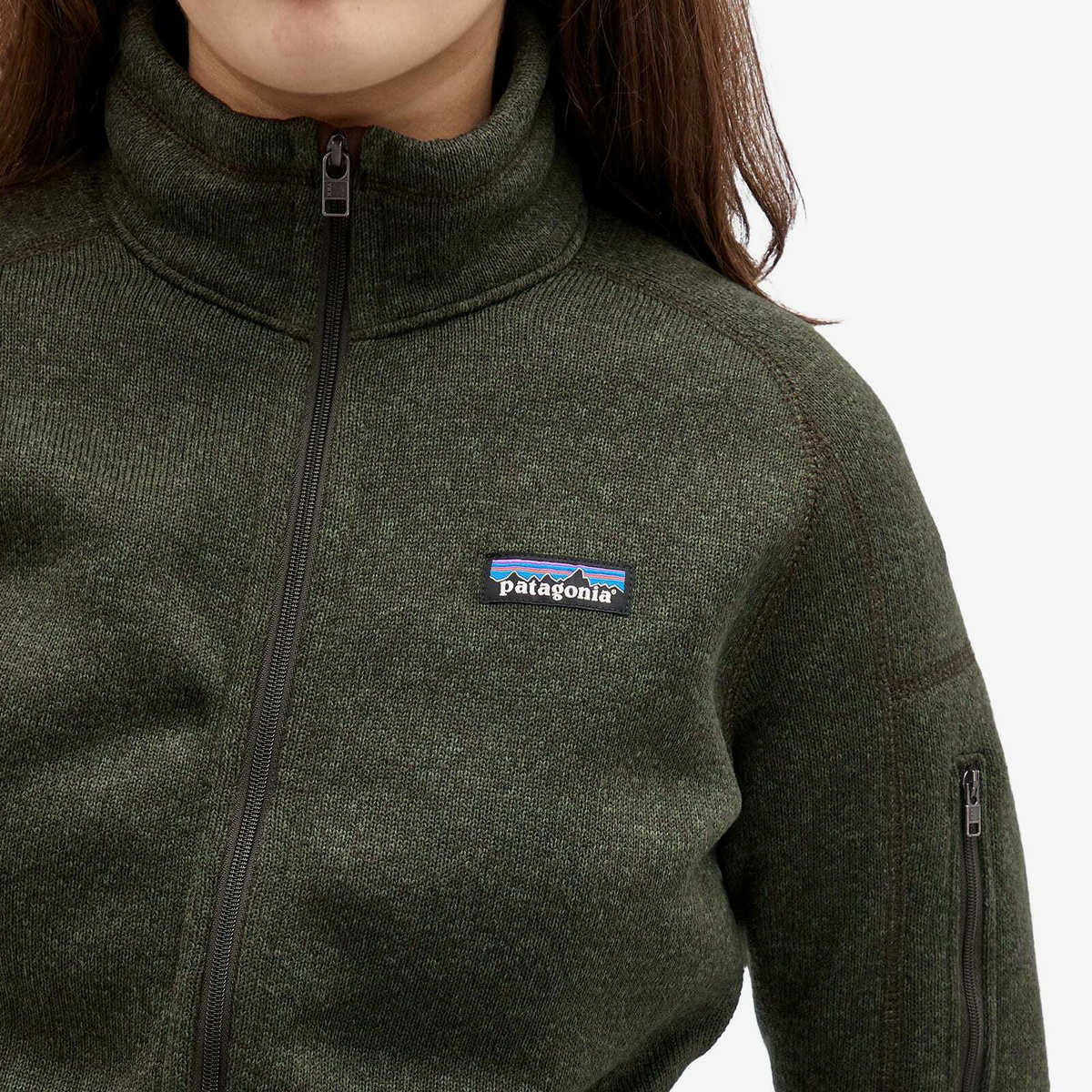 Patagonia Women's Better Sweater Jacket in Torrey Pine Green