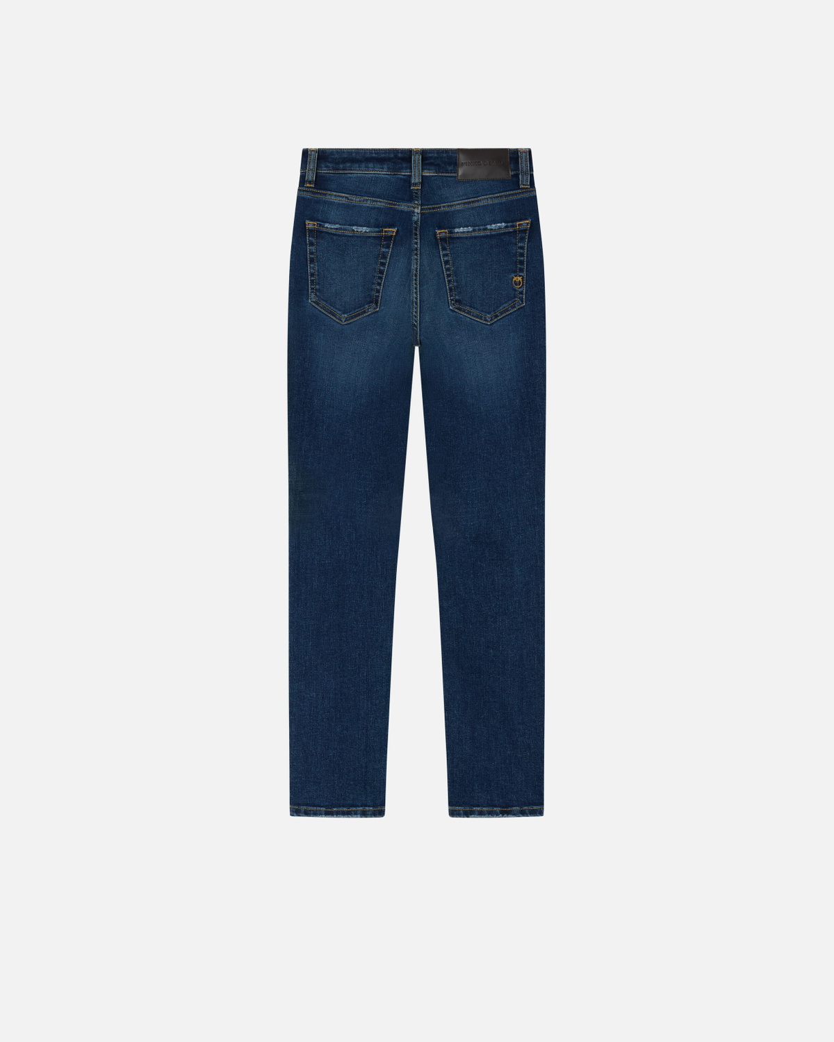 PINKO White Mid Waist Skinny Denim Jeans