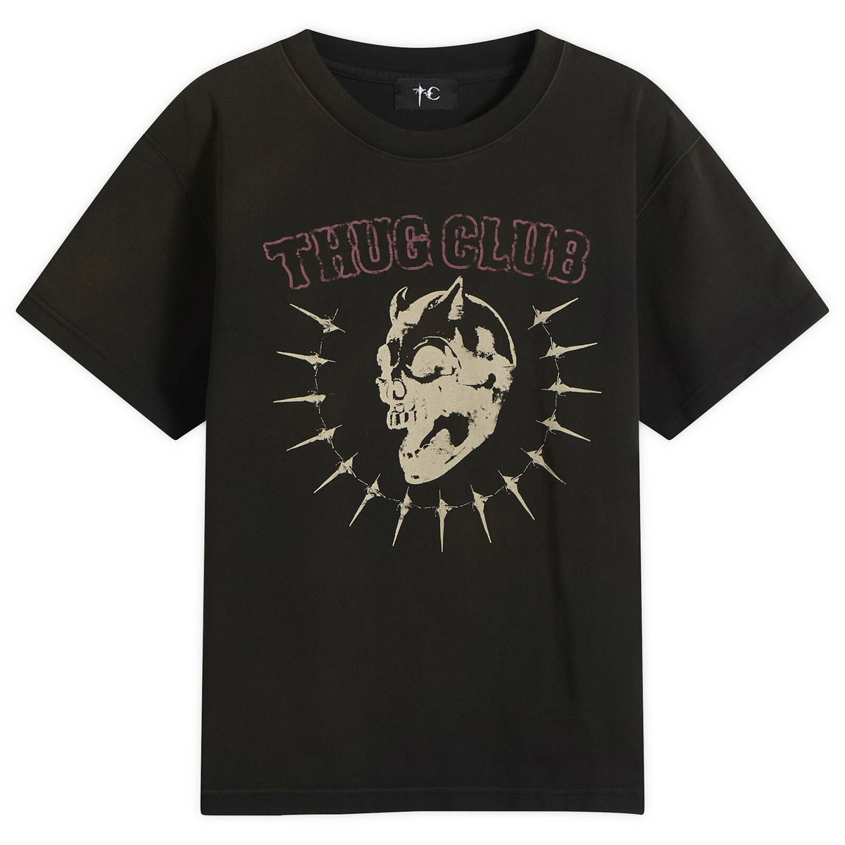 Thug Club Black Dead Line T-Shirt Thug Club