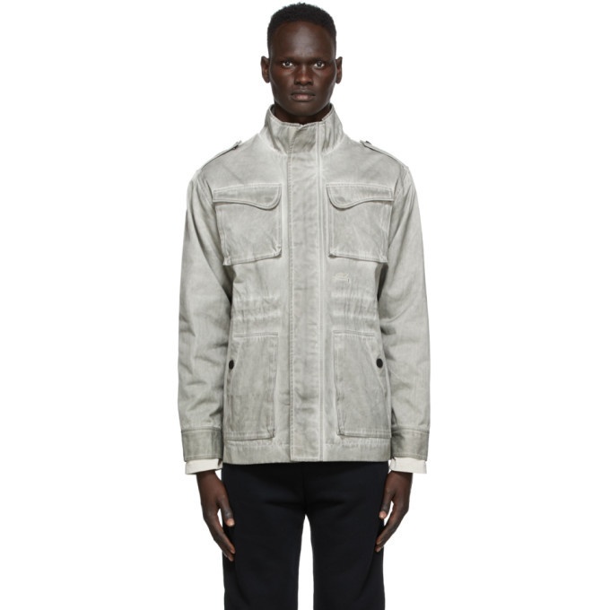 Photo: A-COLD-WALL* Grey Fade-Out Field Jacket