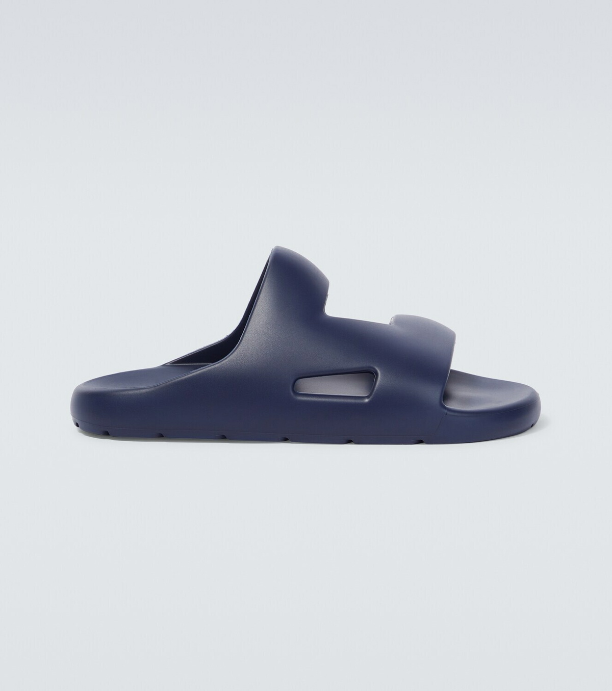 Bottega Veneta Rubber Slide Sandals Bottega Veneta Rubber Slides Off White Beige Size 40 EU main image 3