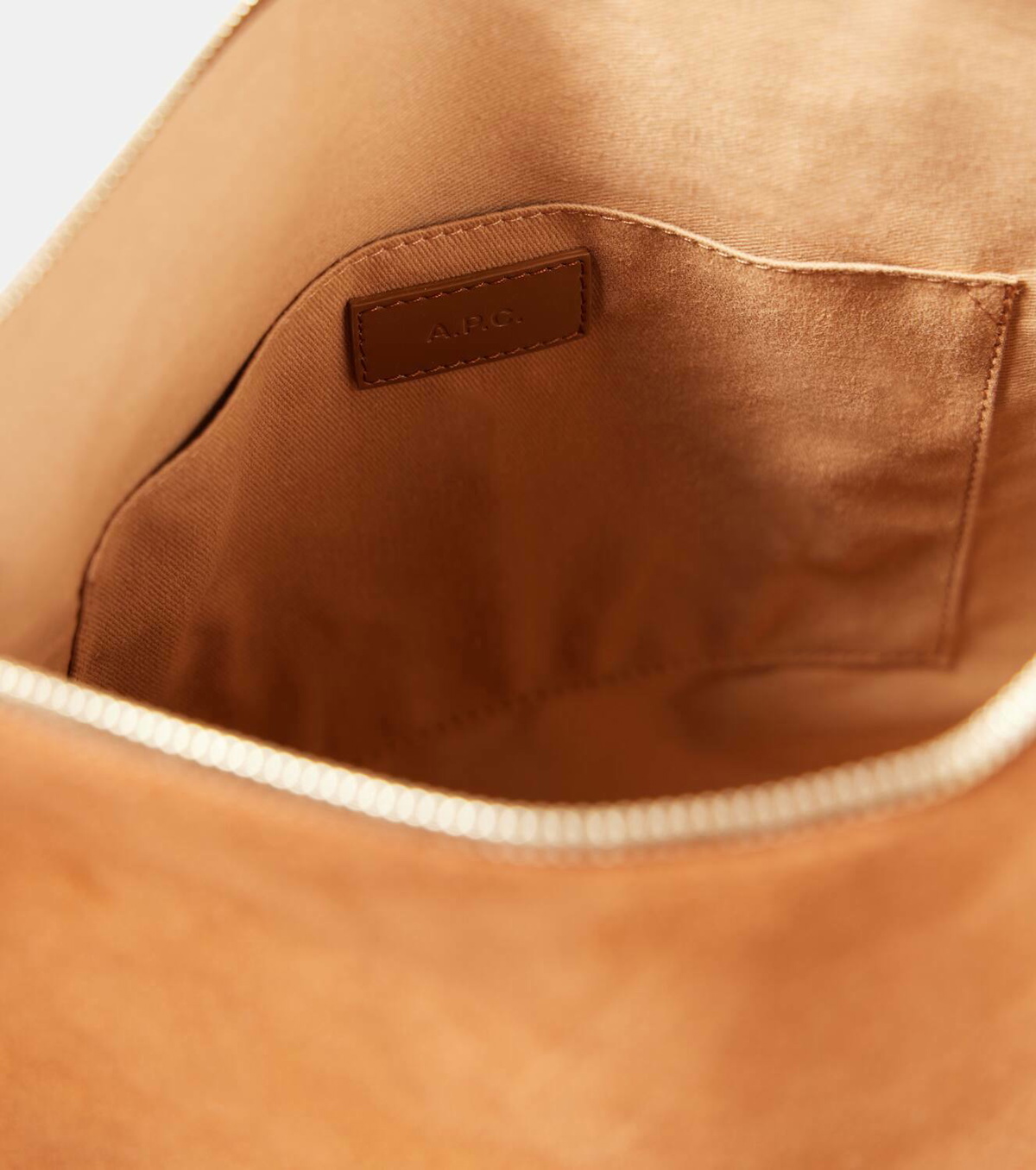 トートバッグ A.P.C. Beige Suede Vera Shoulder Bag Vera suede tote bag - A.P.C. - Women | Luisaviaroma