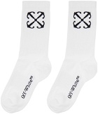 Off-White White Arrow Socks