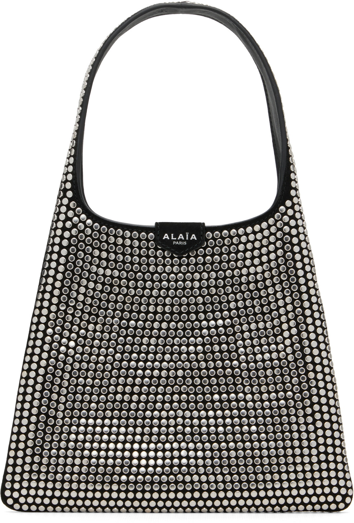 ALAÏA Black Studs Top Handle Bag