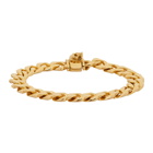 Emanuele Bicocchi Gold Edge Chain Bracelet