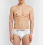Calvin Klein Underwear - Three-Pack Stretch-Cotton Briefs - Men - White