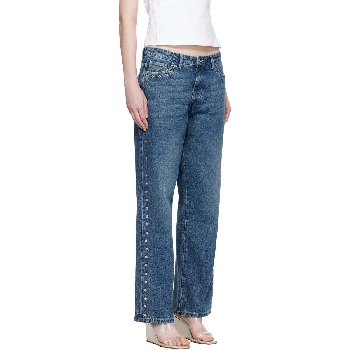 Paloma Wool Blue Crowd Jeans