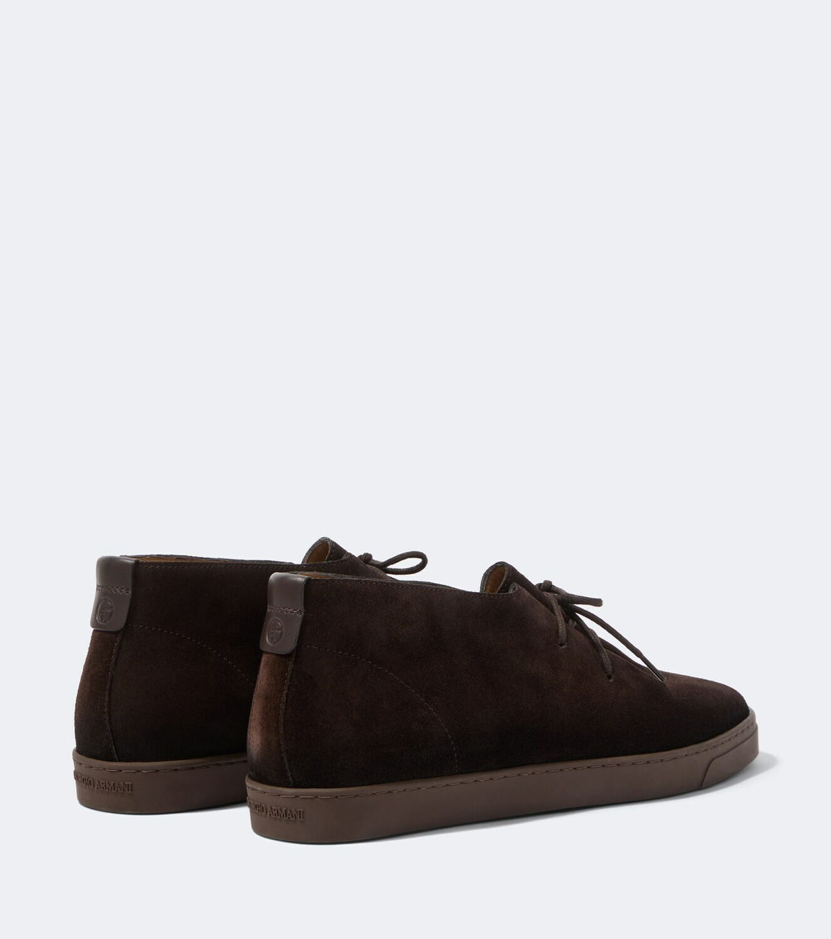 Giorgio Armani Suede desert boots