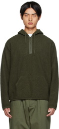 Universal Works Green Beach Hoodie